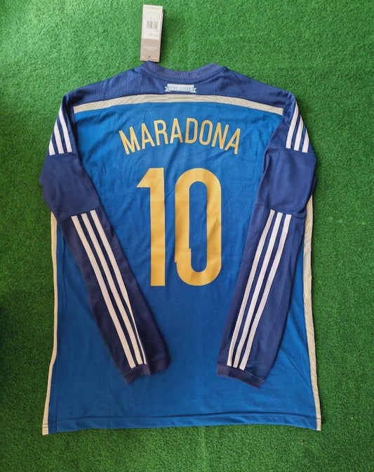 Diego Armando Maradona Argentina Special Retro Football Jersey