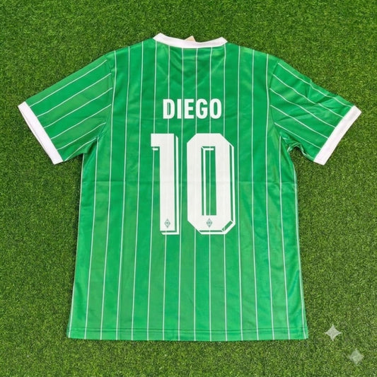 Diego Ribas Werder Bremen Commemorative Heim Retro Fußballtrikot Jersey