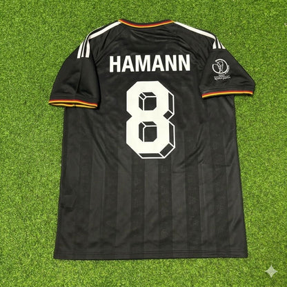 Germany World Cup 2002 Dietmar Hamann Black Special Retro Football Jersey