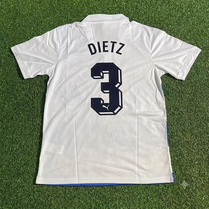 Bernard Dietz MSV Duisburg Heim Retro Special Fussballtrikot Jersey