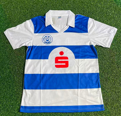 MSV Duisburg 1990 Heim Retro Fussballtrikot Jersey