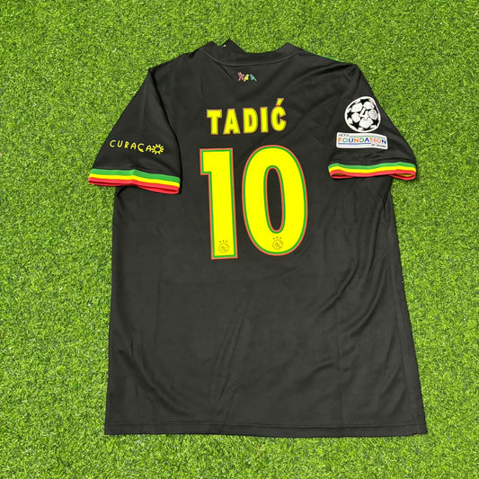 Dušan Tadić Ajax 2021 2022 Black Bob Marley Edition Retro Football Jersey Kit