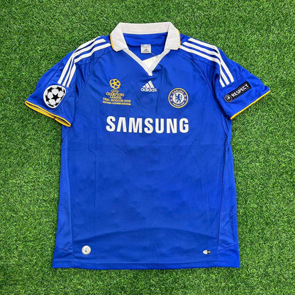 Alex Rodrigo Dias 33- Chelsea 2008 Champhions League Final Football Jersey