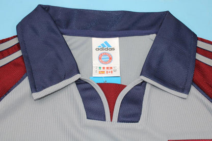 Franz Beckenbauer #5 FC Bayern München Auswärts Retro Fußballtrikot Grau Jersey