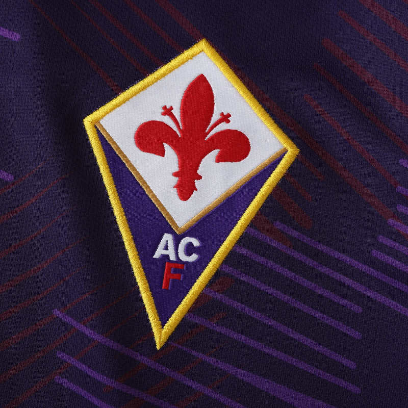 Fiorentina 1992/1993 Season Home Retro Football Jersey