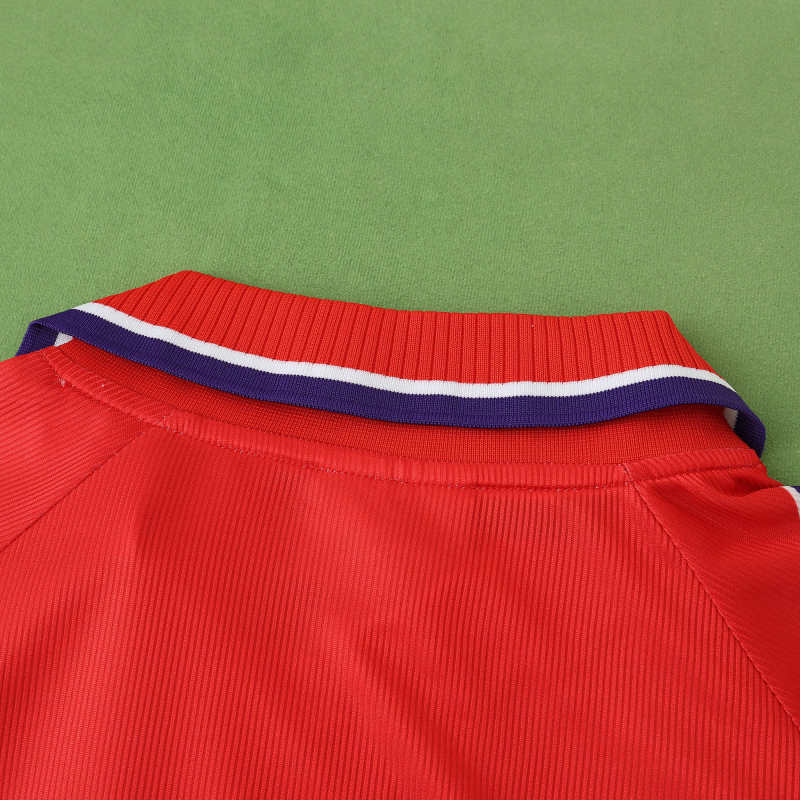 Fiorentina 1995/1996 Season Away Retro Football Jersey Kit
