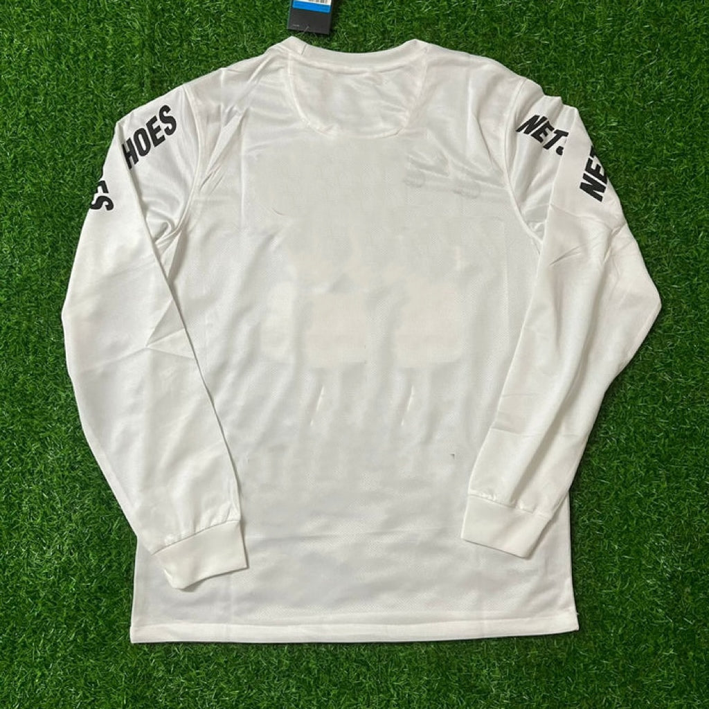 Santos FC White Retro Long Sleeve Football Jersey