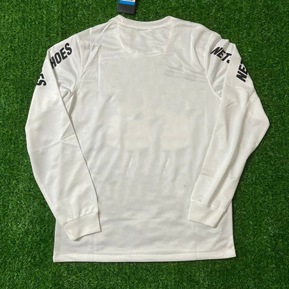 Santos FC White Retro Long Sleeve Football Jersey