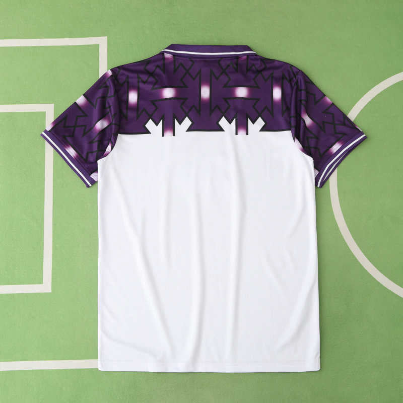 Fiorentina 1992/1993 Season Away Retro Football Jersey Kit