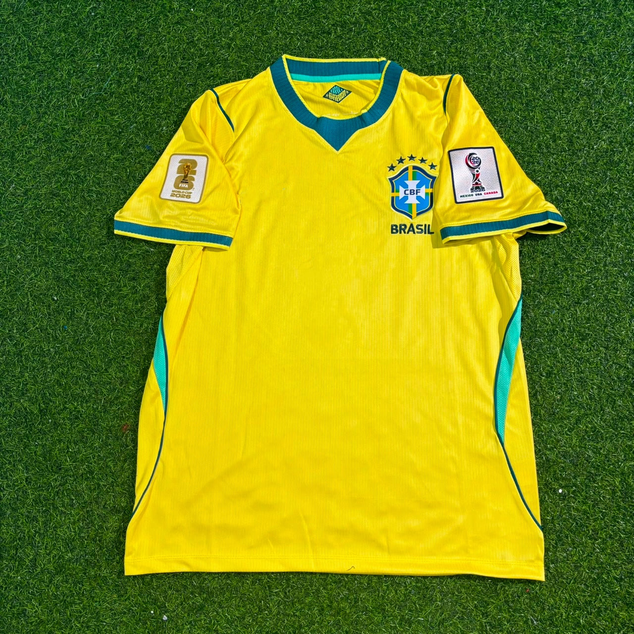 Lucas Paquetá #20 Brazil 2026 World Cup Yellow Home Football Jersey