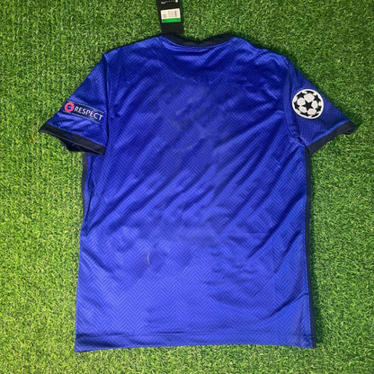 Chelsea 2021 Champions League Final Porto Blue Retro Football Jersey Kit