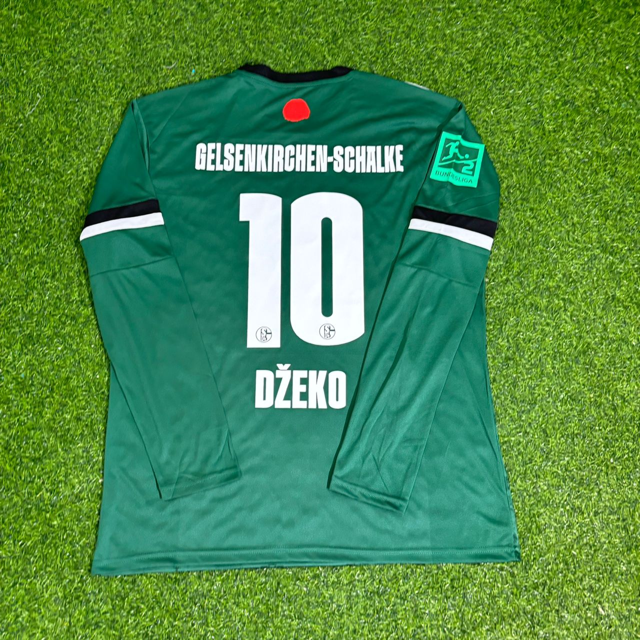 Edin Dzeko 10- Schalke 04 Long Sleeve Gelsenkirchen Special Edition Football Jersey Kit