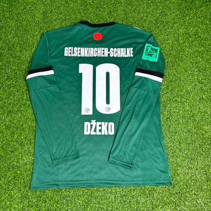 Edin Dzeko 10- Schalke 04 Long Sleeve Gelsenkirchen Special Edition Football Jersey Kit