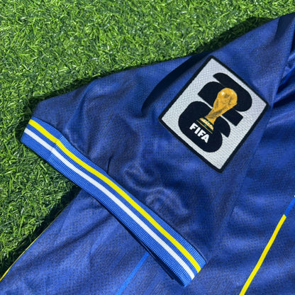 Bosnia and Herzegovina World Cup 2026 Ermin Mahmic Blue Football Jersey