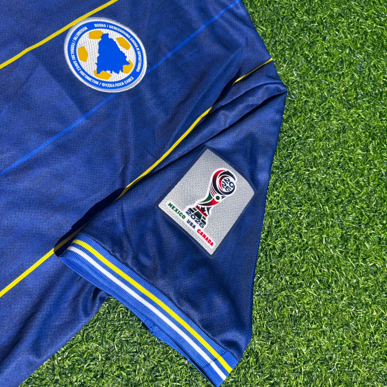 Bosnia and Herzegovina World Cup 2026 Ivan Basic Blue Football Jersey