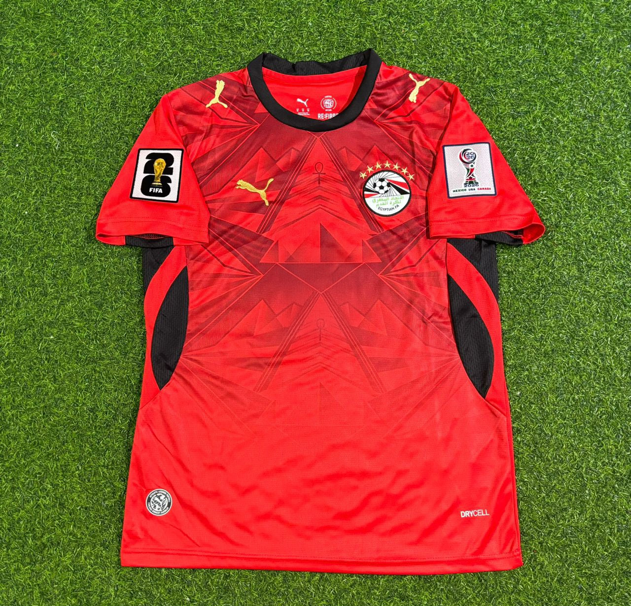 Emam Ashour Egypt 2026 World Cup Home Football Jersey