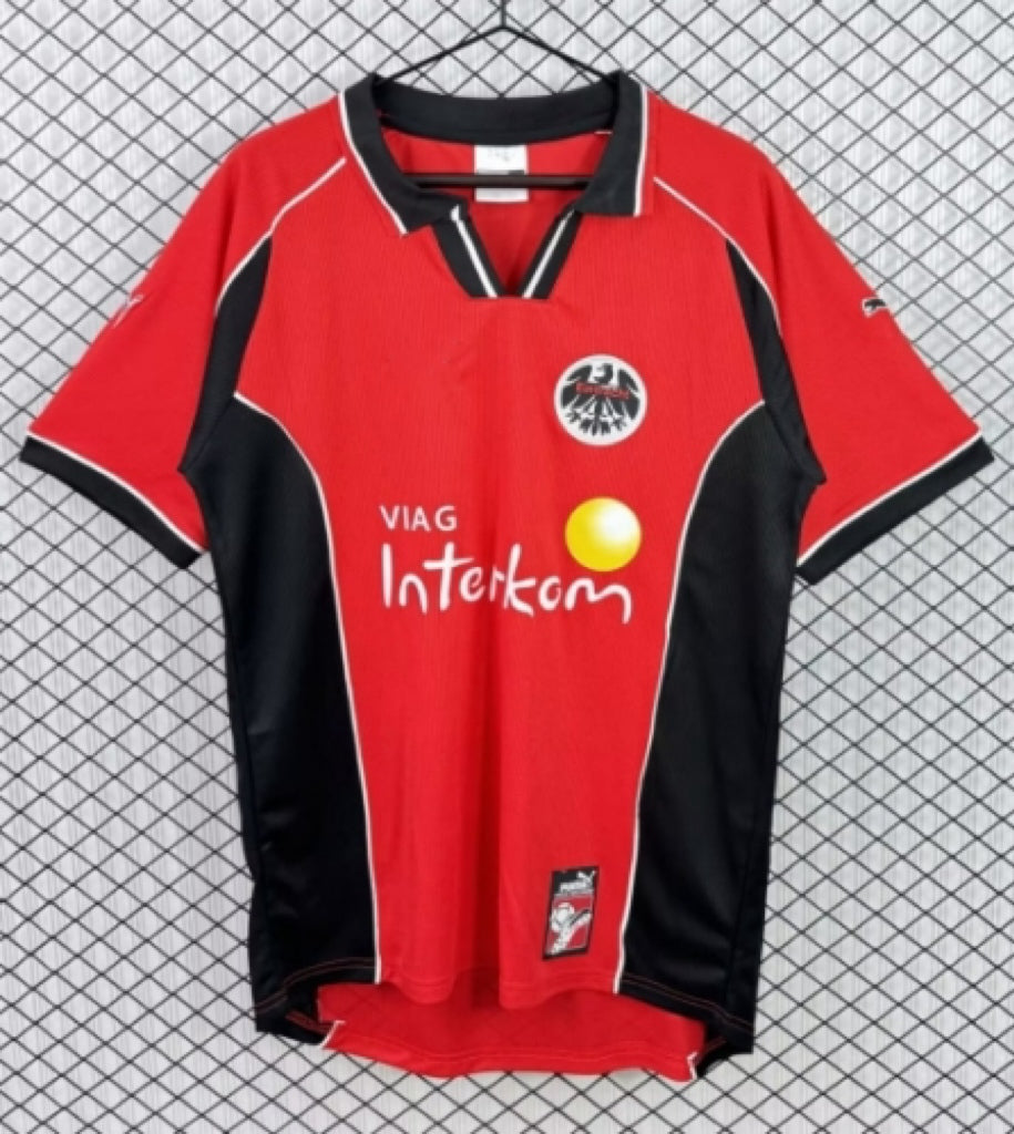 Eintracht Frankfurt 1998/2000 Saison Heim Retro Fußballtrikot Jersey