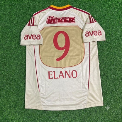Elano Galatasaray 2010 2011 Retro Football Jersey
