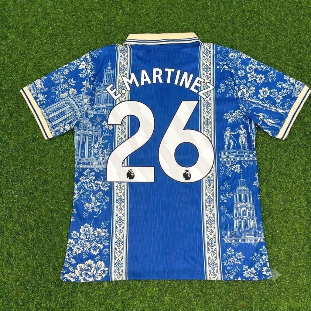 Emiliano Martinez Chelsea 2027 Blue White Goalkeeper Football Jersey