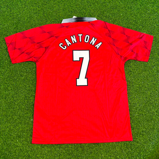 Eric Cantona Manchester United 1996-1998 Retro Football Jersey Kit