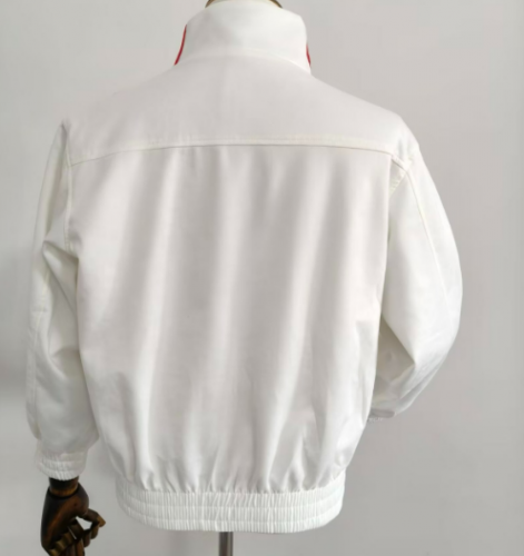 Spain World Cup 2026 White Windbreaker Jacket