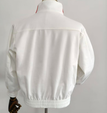 Spain World Cup 2026 White Windbreaker Jacket