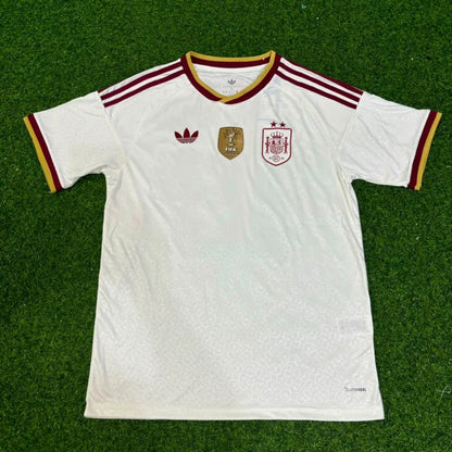 Nico Williams Jr. #17 Spain Two Star 2026 World Cup Champions Away Football Jersey