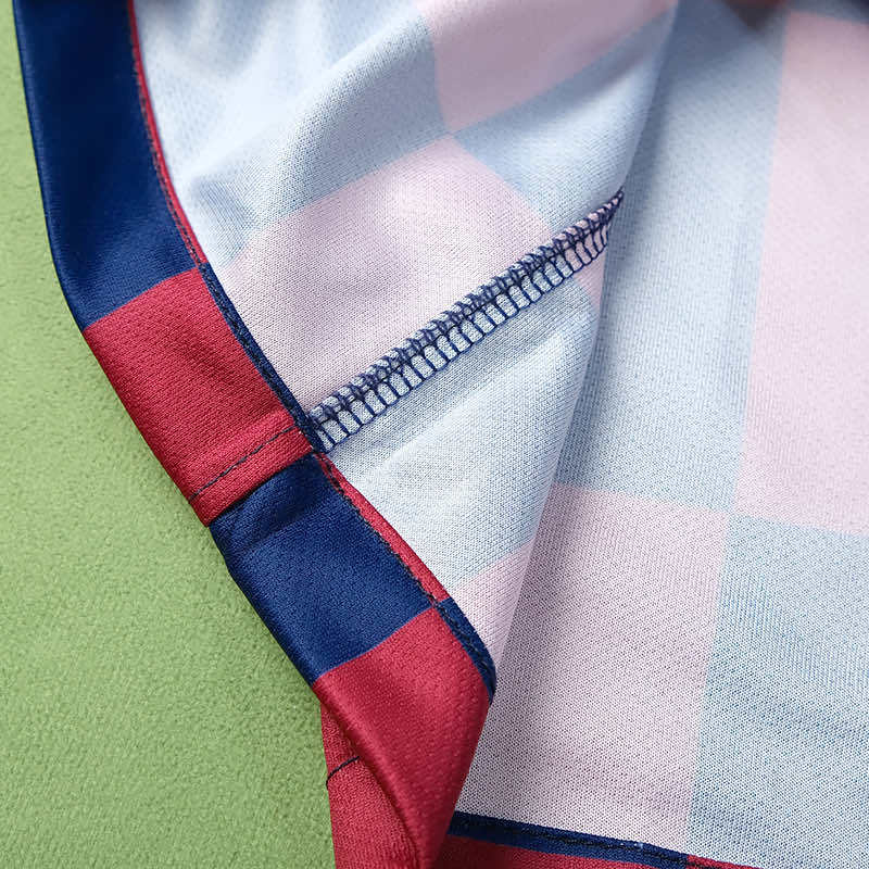 Barcelona 2019/20 Season Home Retro Football Jersey