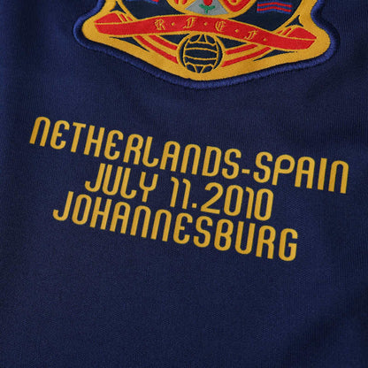 Spain World Cup 2010 Final Champions Home Retro Football Jersey
