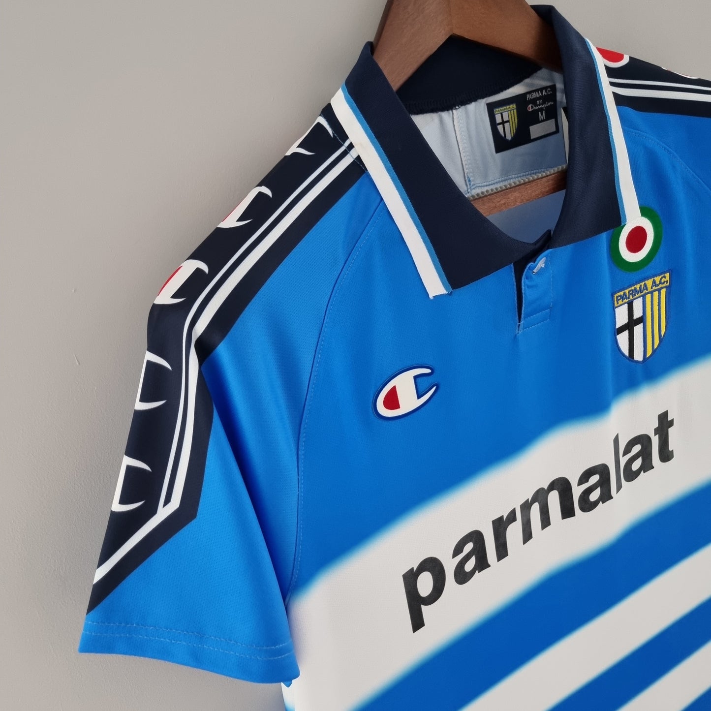 Parma 1999/2000 Blue Retro Football Jersey