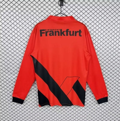 Eintracht Frankfurt 1993/1995 Saison Langarm Heim Retro