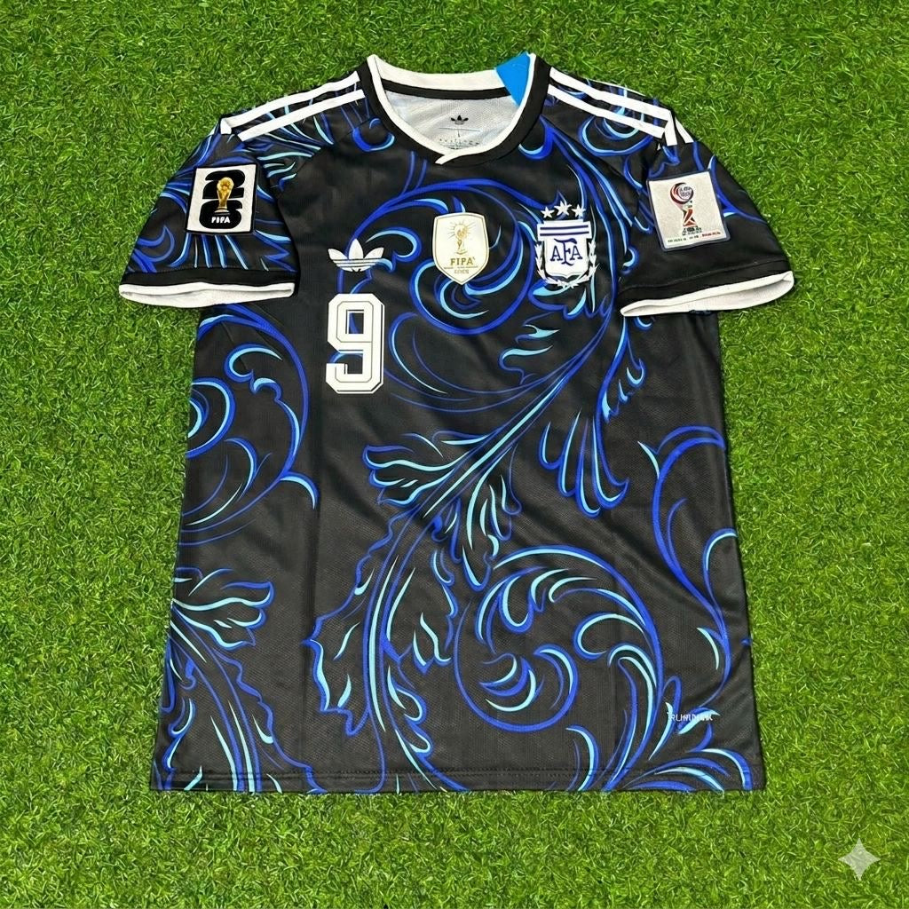 Argentina World Cup 2026 Julián Álvarez #9 Football Jersey Kit