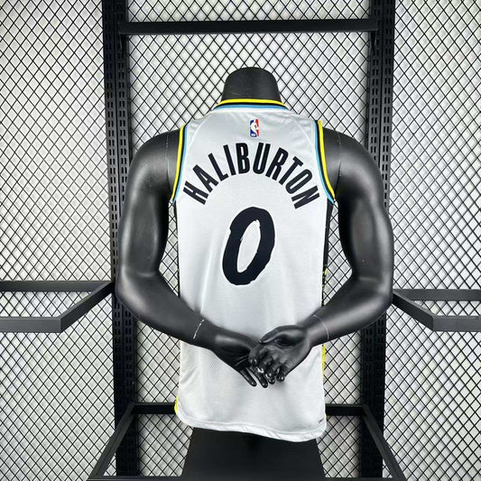 Indiana Tyrese Haliburton Pacers Nba Jersey Soccer Kit