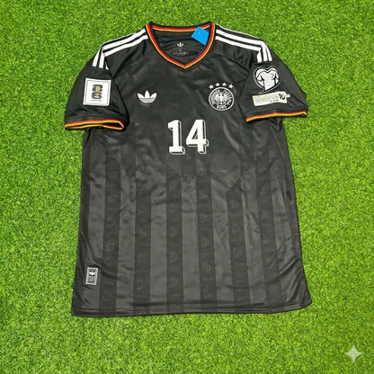 Germany 2026 Karim Adeyemi #14 Black Style Soccer Kit Football Jersey