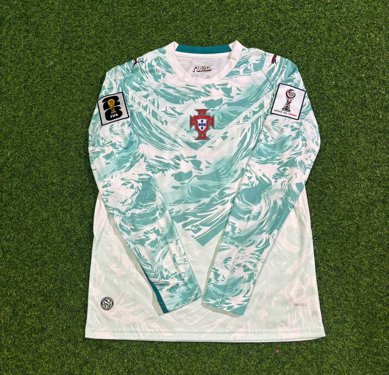 Ruben Dias #4 Portugal 2026 World Cup Away Long Sleeve Football Jersey