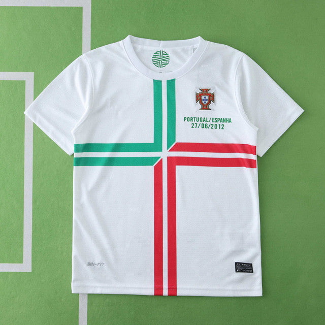 Portugal 2012 Season Home Kids Retro Football Jersey