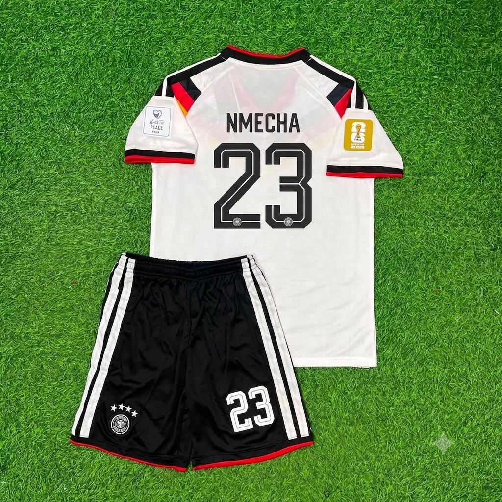 Felix Nmecha Germany 2026 World Cup Kids Home Football Jersey