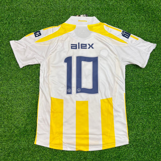 Souza Alex de Fenerbahçe 2007-2008 White Retro Kit Jersey – | Trikot | Maillot Soccer Kit