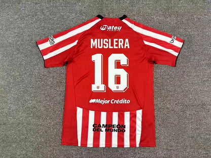 Club Estudiantes de la Plata 2027 Fernando Muslera Home Retro Football Jersey