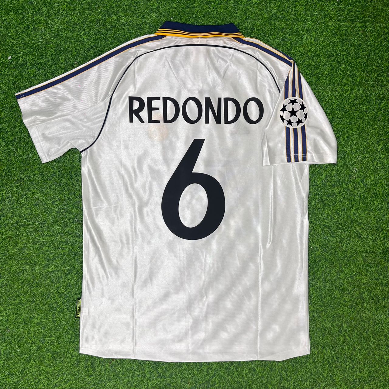 Fernando Redondo 6- Real 1998/2000 Retro Football Jersey