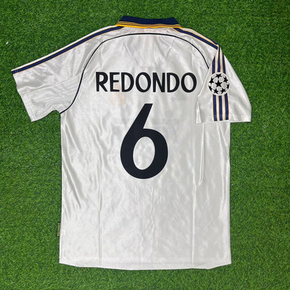 Fernando Redondo 6- Real 1998/2000 Retro Football Jersey