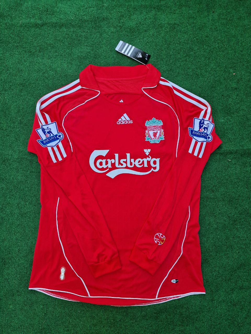 Fernando Torres Liverpool Long Sleeve Retro Kit Jersey Trikot Maillot