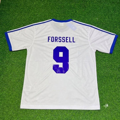 Mikael Forssell Finland Home Retro Football Jersey
