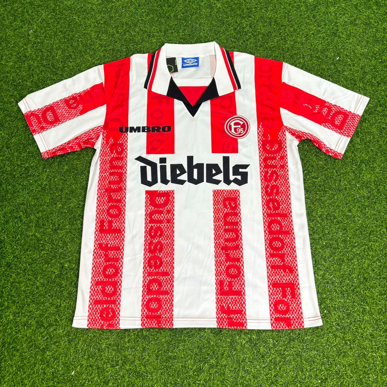 Harald Katemann Fortuna Düsseldorf 1998 Saison Heim Retro