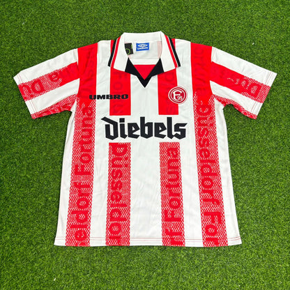 Harald Katemann Fortuna Düsseldorf 1998 Saison Heim Retro