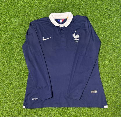Kylian Mbappe #10 France Long Sleeve Football Jersey