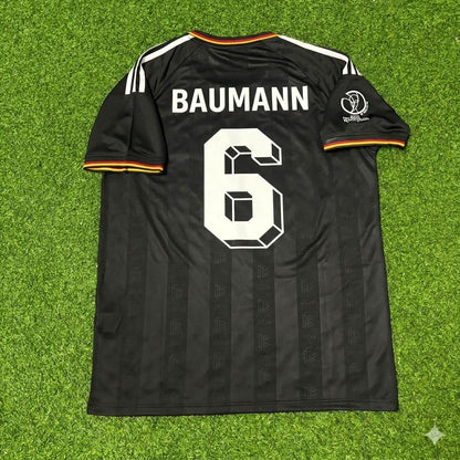Germany World Cup 2002 Frank Baumann Black Special Retro Football Jersey