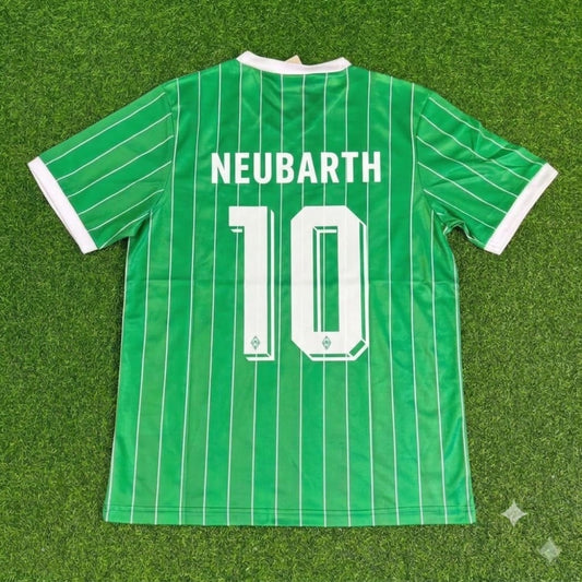 Frank Neubarth Werder Bremen Commemorative Heim Retro Fußballtrikot Jersey