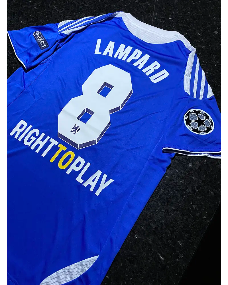 - Frank Lampard Chelsea Final 2012 Kids Retro Jersey Trikot Soccer Kit