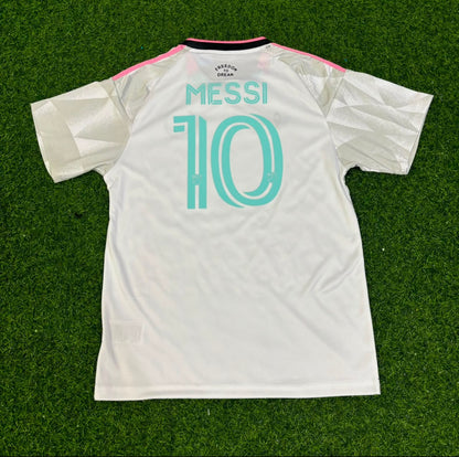 Inter Miami 2026-2027 Lionel Messi White Football Jersey